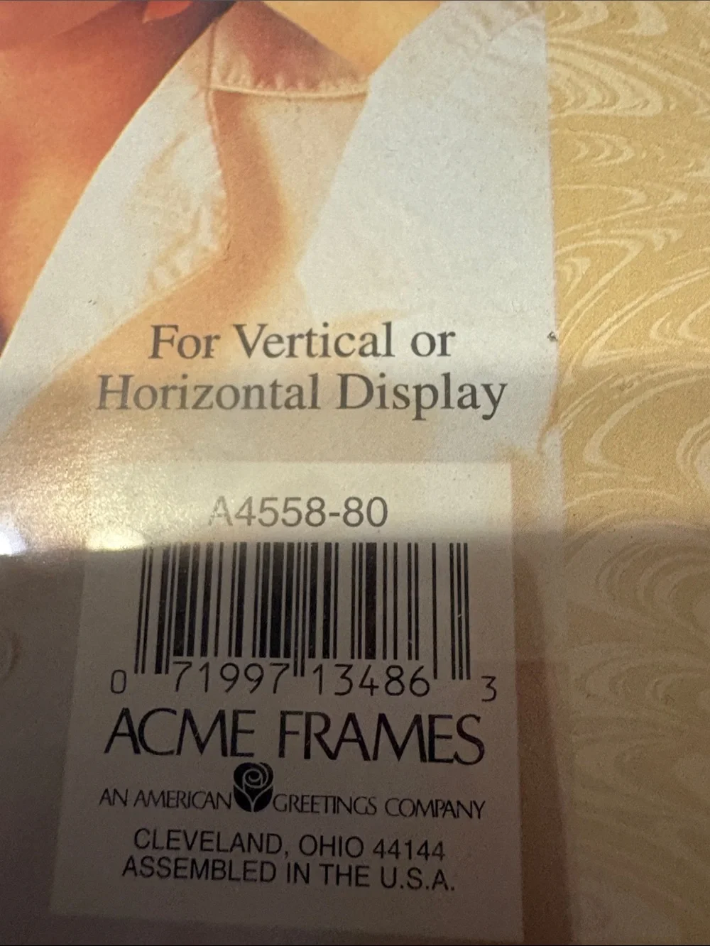 8x10 Gold Picture Frame - Classic Home Accent